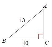 Solve each triangle – find any missing side and angle measures. Round answers to the-example-1