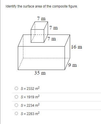 Identify the surface area of the composite figure. Please answer both! :)-example-2