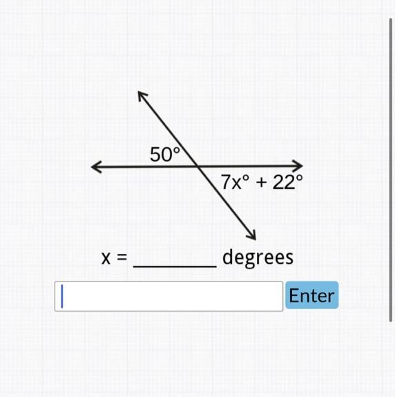 50 7 x + 22 x=? Please help-example-1