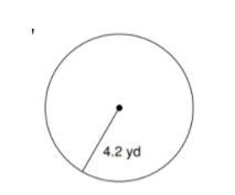 Find the circumference of the circle. You must show all work to get full credit. Don-example-1