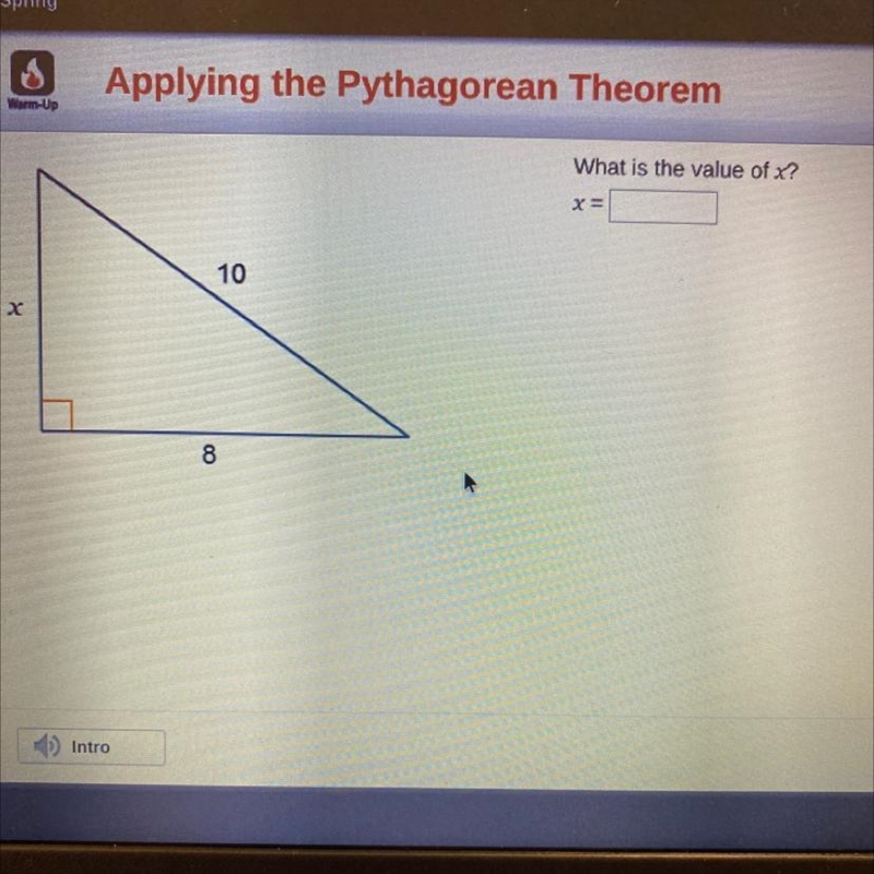 What is the value of x-example-1