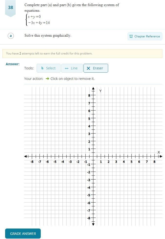 Complete part (a) and part (b) given the following system of equations.-example-1