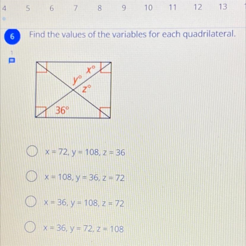 Find the values of the variables for each quadrilateral.-example-1