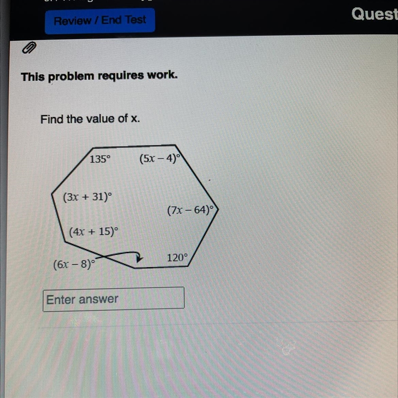 Find the value of x.-example-1