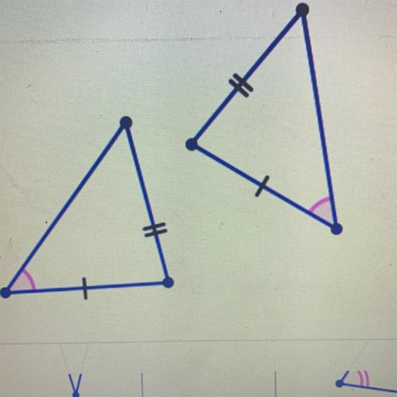 Is this a ASA,AAS,SSS,SAS and HL or it’s not enough information?-example-1