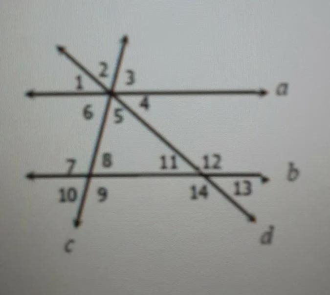 If a || b, m<2=63°, and m<9=105°, find the measure of missing angle m<1=?-example-1