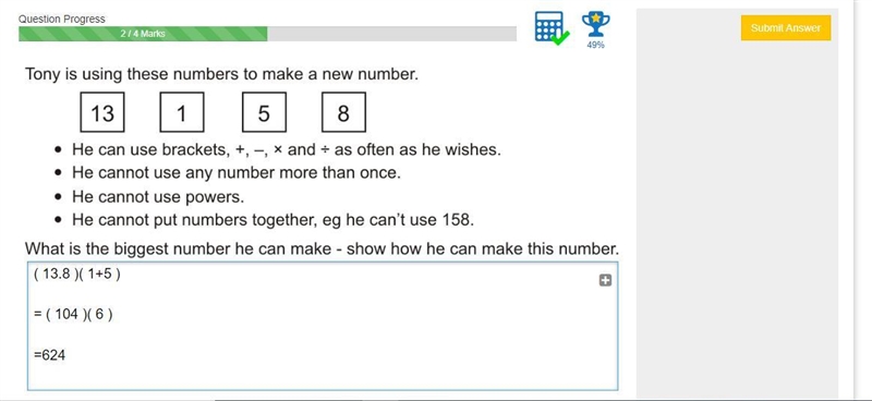 How do u make this 4/4-example-1