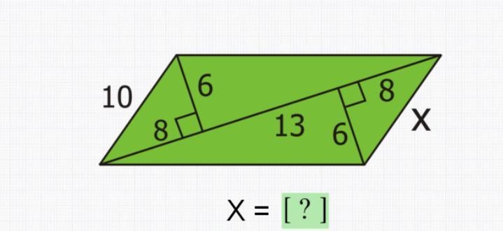 What does X equal to?-example-1