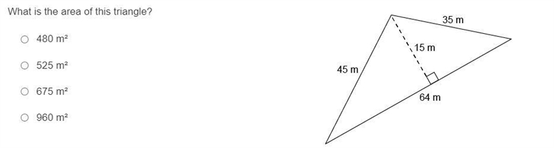 What is the area of this triangle 480 525 675 960-example-1