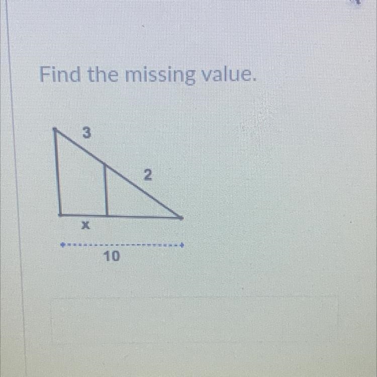 Find the missing value.-example-1