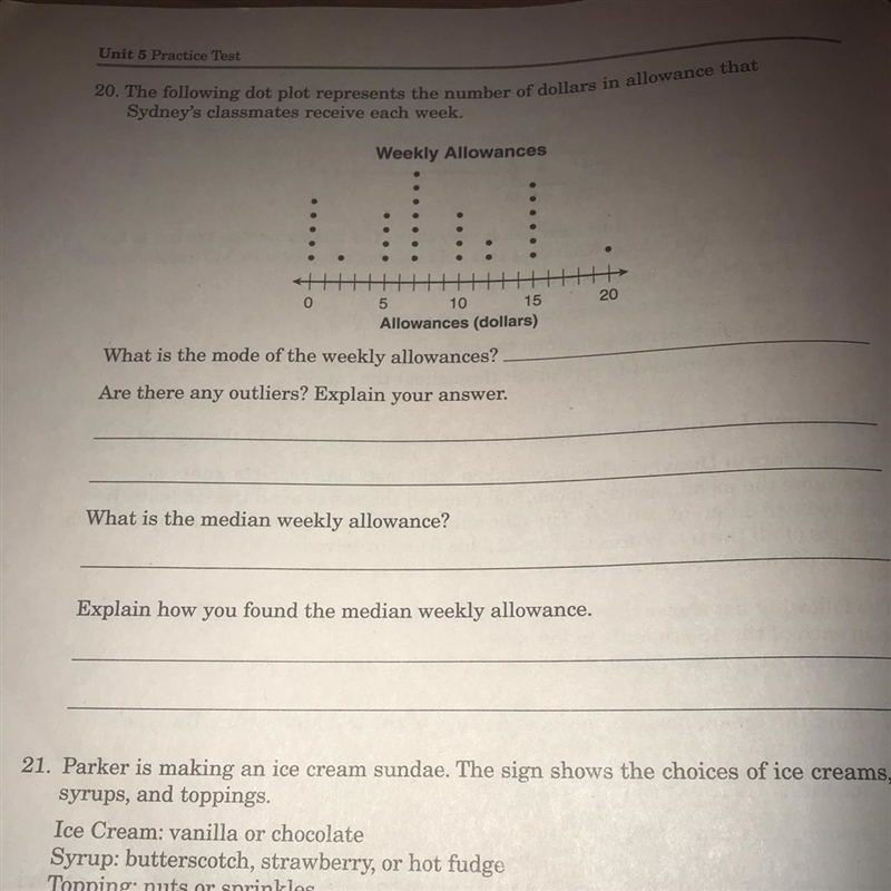 Answer number 20. Please answer all parts to the question.-example-1