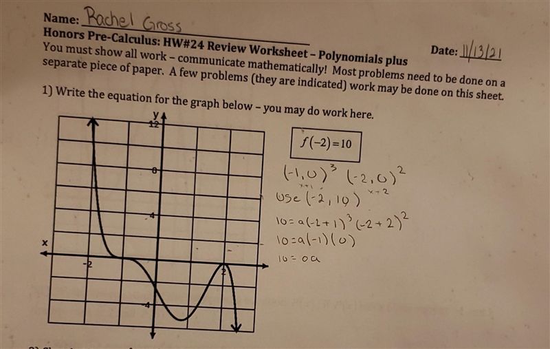 Trying to solve this first problem​-example-1