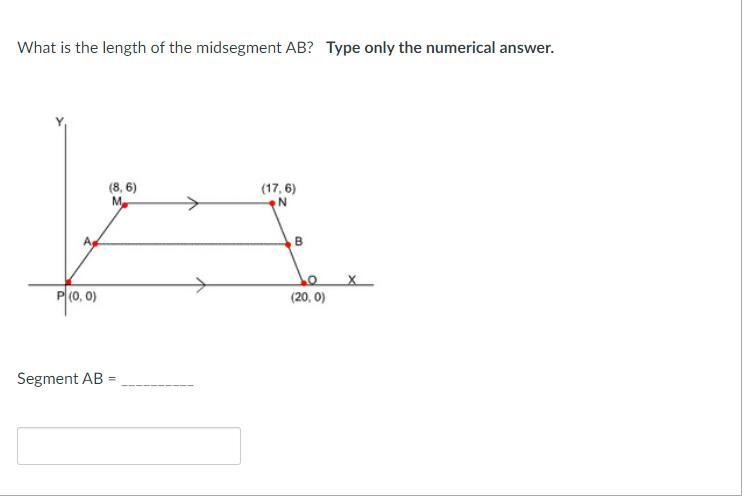 What is the length of the midsegment AB? Type only the numerical answer.-example-1