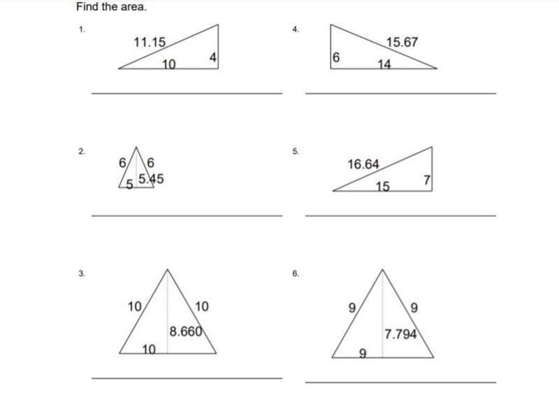 Find the area of these shapes!-example-5