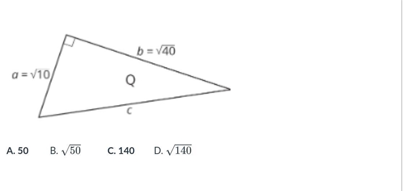 Find c. Select the letter of the solution.-example-1