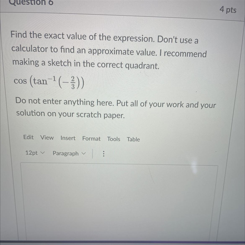 Find the exact values of the expression without a calculator-example-1