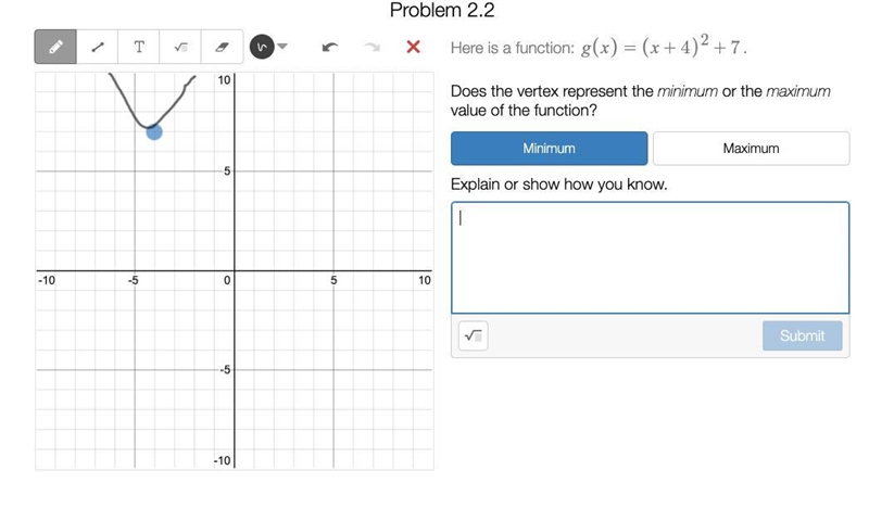 Is the equation minumum or maximum-example-1