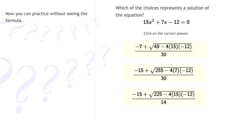 Need help with this problem put into quadratic formula-example-1