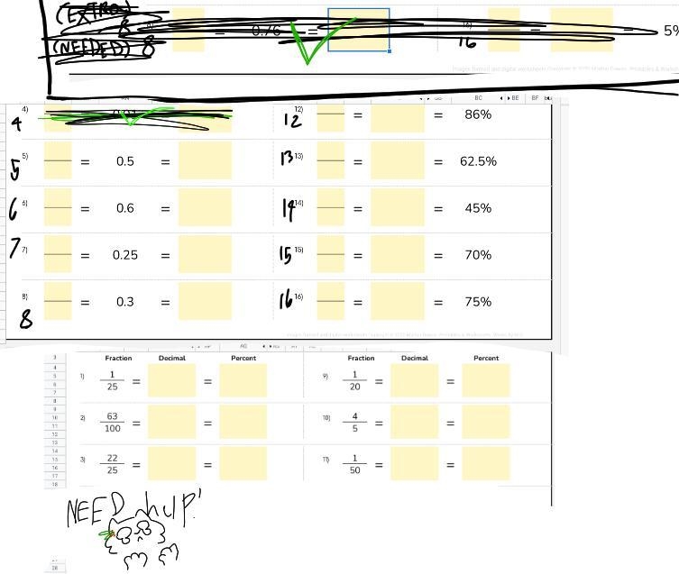 EASY FRACTIONS. (Simplest form) Needing help! DUE TOMORROW. Please help me find them-example-1