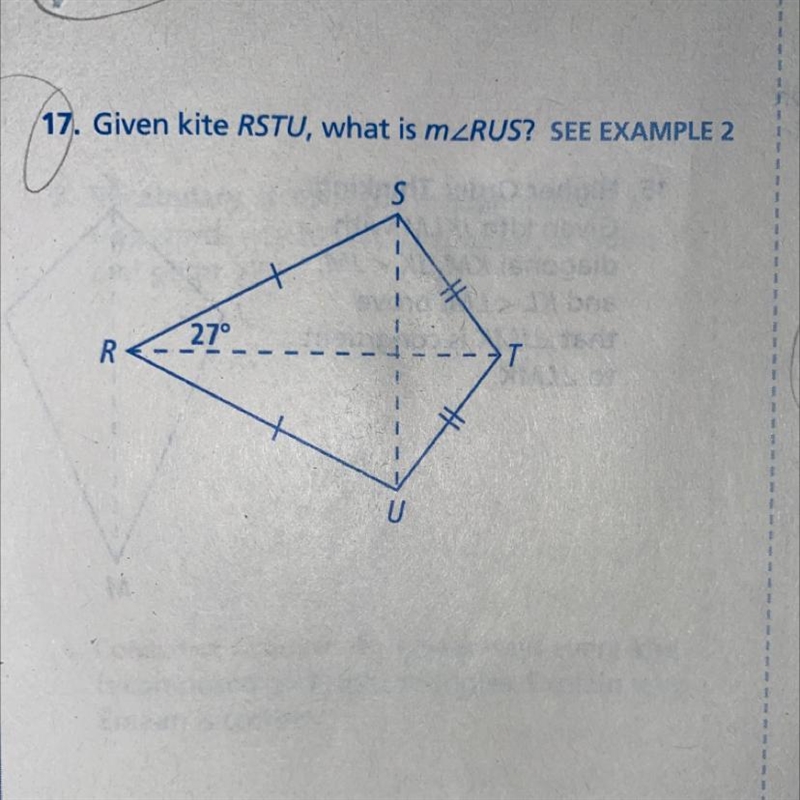 17. Given kite RSTU, what is mRUS?-example-1