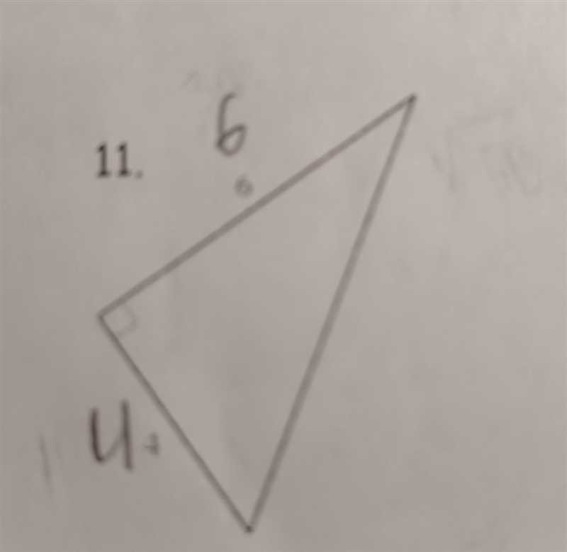 Solve using the pathagorean theorem​-example-1