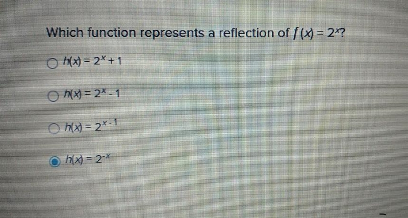 PLEASE HELP FAST!! Please don't answer if you don't know.Which function represents-example-1