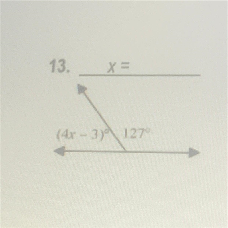 13. what is x ????????-example-1