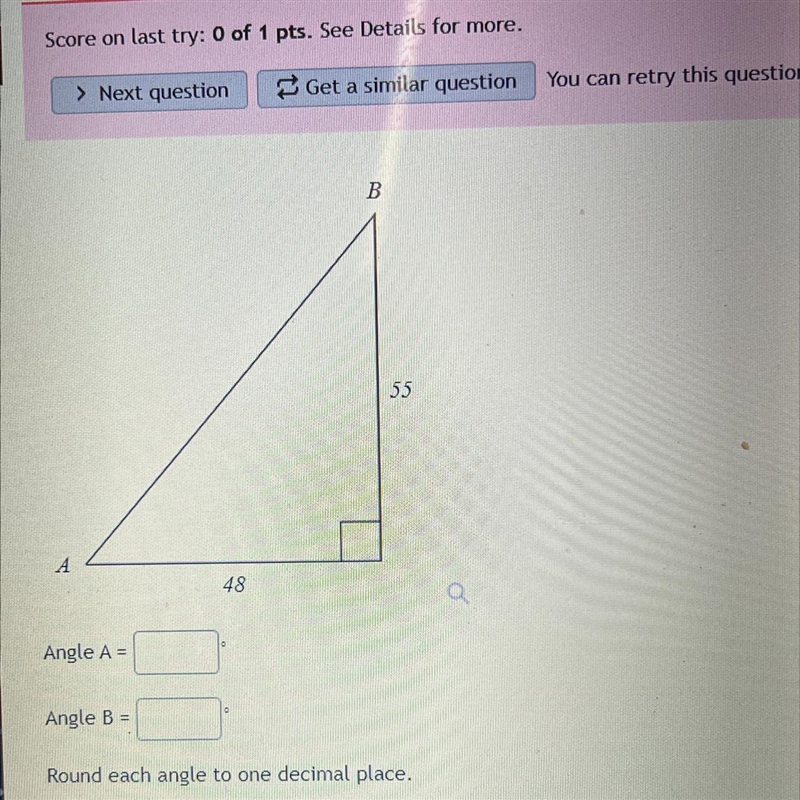 Geometry, finding angle-example-1