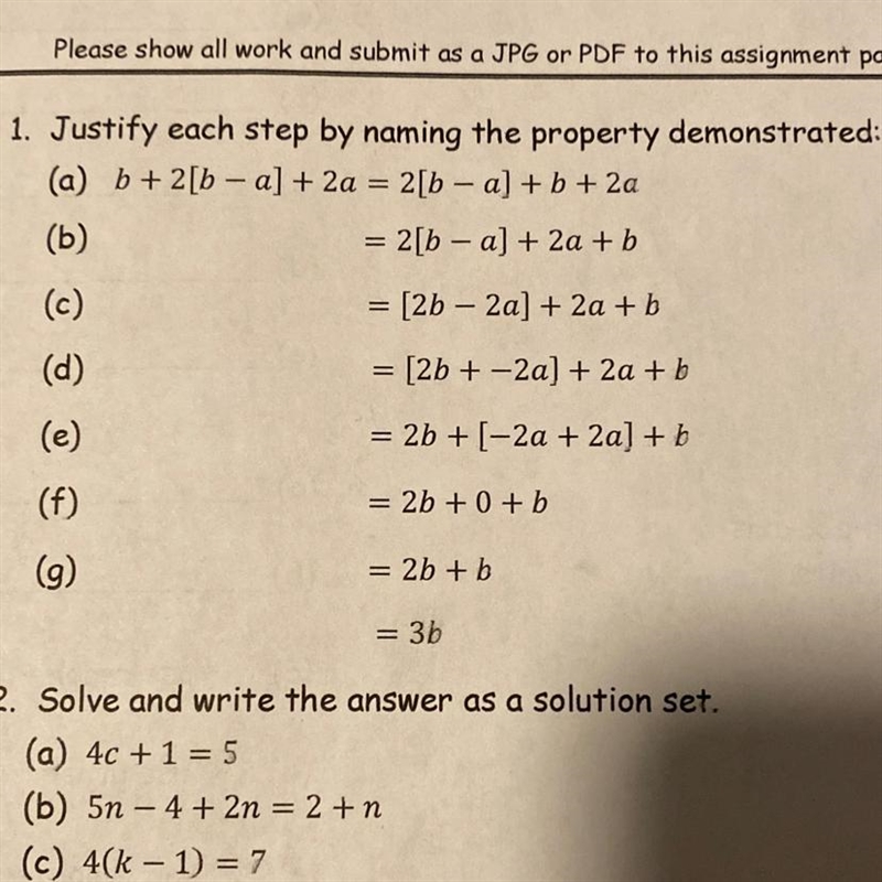 B+2[b-a]+2a=2[b-a]+b+2a don't mind the other problem in the bottom of photo..-example-1