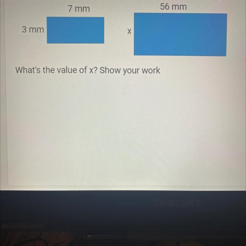 What’s the value of x? Show your work-example-1