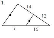 Find the value of x Round to the nearest tenth-example-1