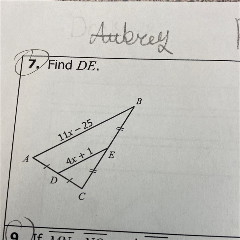 Find DE, please help me-example-1