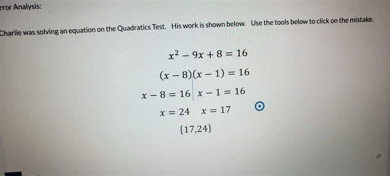 What is the mistake NEED ANSWER ASAP​-example-1