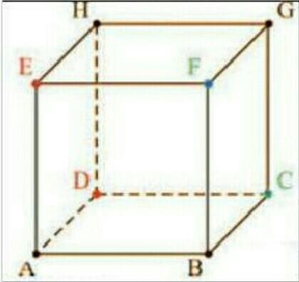 Name the points, lines and planes in the given figure.-example-1