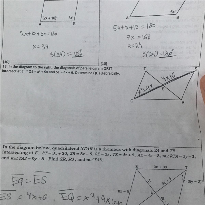 HELP WITH NUMBER 13 please-example-1