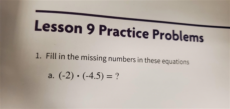 ( -2 ) × (4.5) equals-example-1