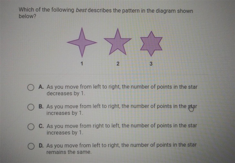 Which of the following best describes the pattern in the diagram shown below? 2 3 O-example-1