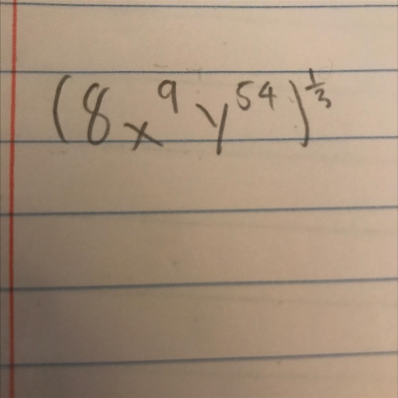 (8x^9y^54)^1/3 Simplify the equation-example-1