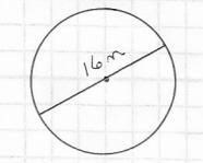 1. Find the length of the arc shown in red: 2. Find the area of the circle:-example-2