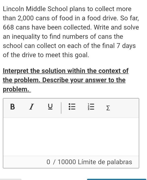 Lincoln Middle School plans to collect more than 2,000 cans of food in a food drive-example-1