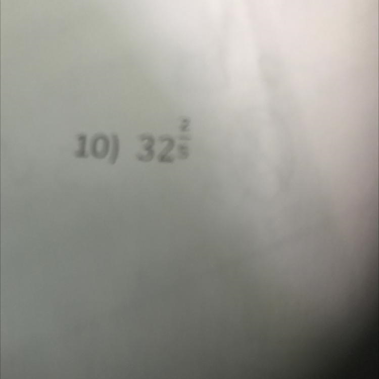 Simplify this exponential expression: (-49) 2/5-example-1