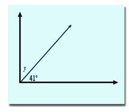 Find the measure for the unknown angle.-example-1