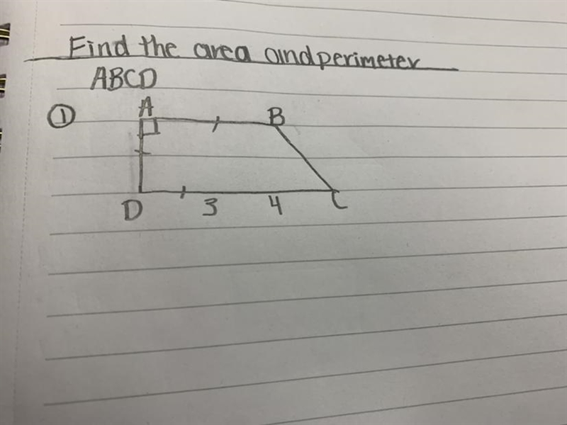 Y’all help find the area and perimeter-example-1