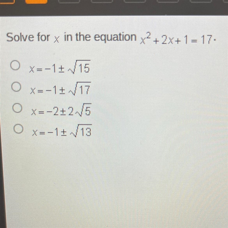 Solve for x in the equation-example-1