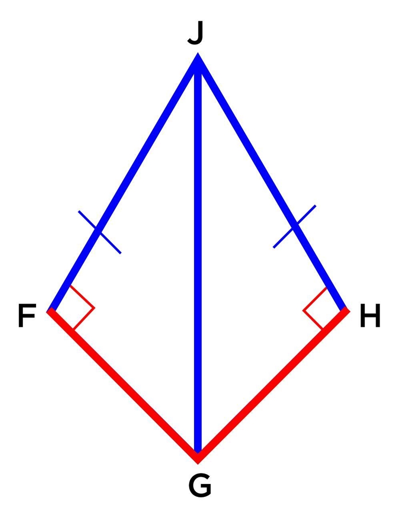 Why is it appropriate to use the trigonometric functions on triangle FGJ but not on-example-1