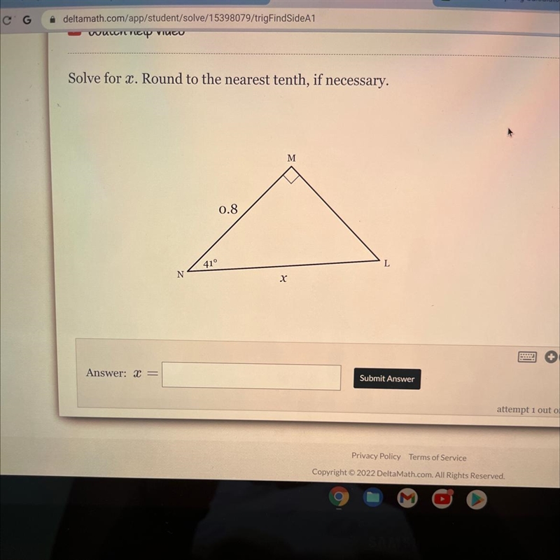 Solve for x. Round to the nearest tenth, if necessary. I need help badly because I-example-1