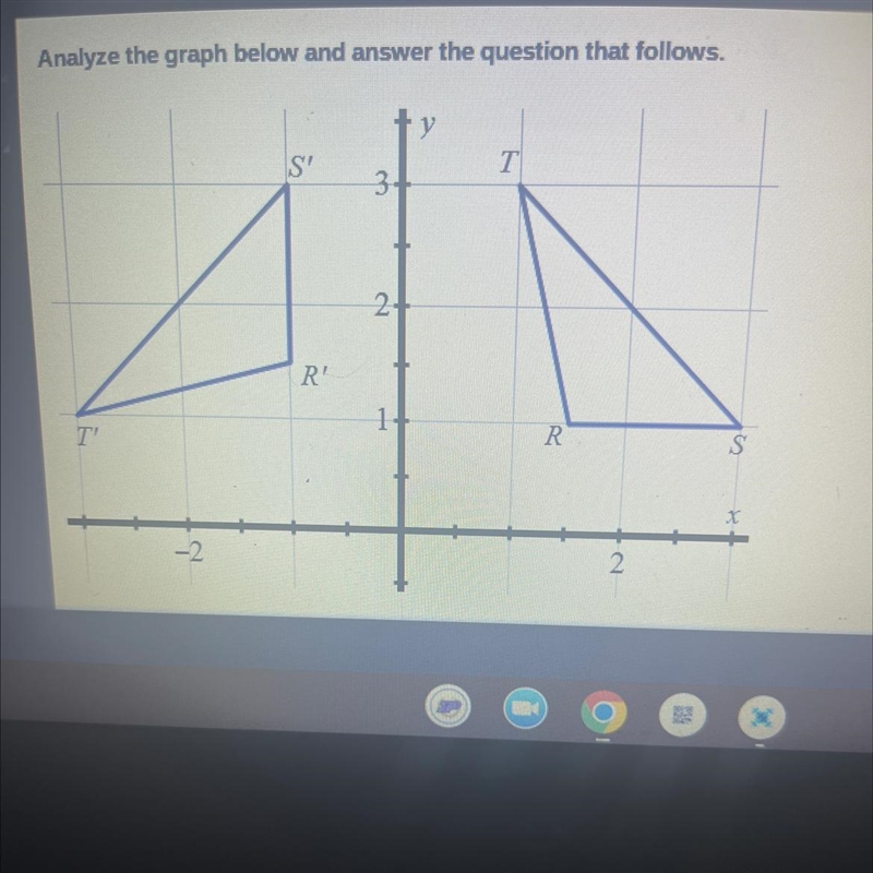 NEED HELP ASAP, What is the angle of rotation from ARST TO AR'ST? Assume that the-example-1