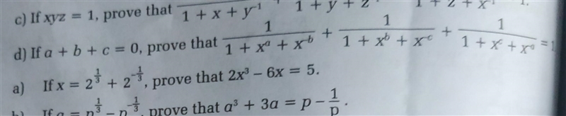 Just the no. d) Anyone have goosebumps to solve it?-example-1