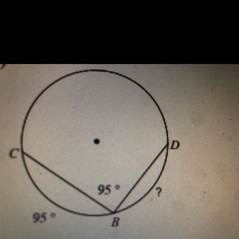 Need help finding the measure of the arc or angle indicated-example-1