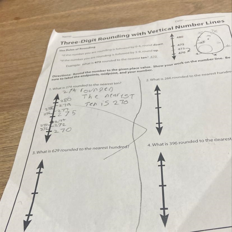 2. What is 256 rounded to the nearest hundhed-example-1